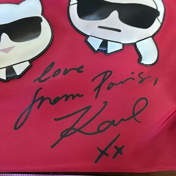 Karl Lagerfeld Paris large tote limited edition NWOT